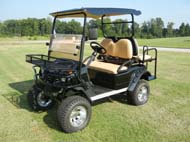 Star EV Sport lifted golf car Star EV Sport lifted golf car